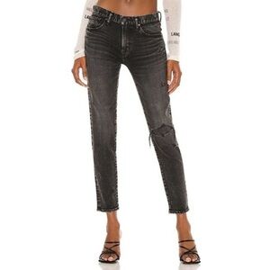 MOUSSY BLACK SKINNY JEANS